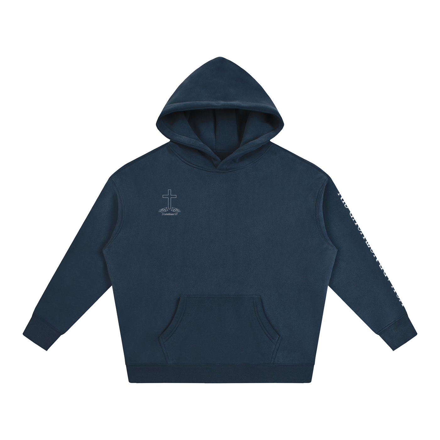 Oversize Fleeced Hoodie: Sins of the Tongue