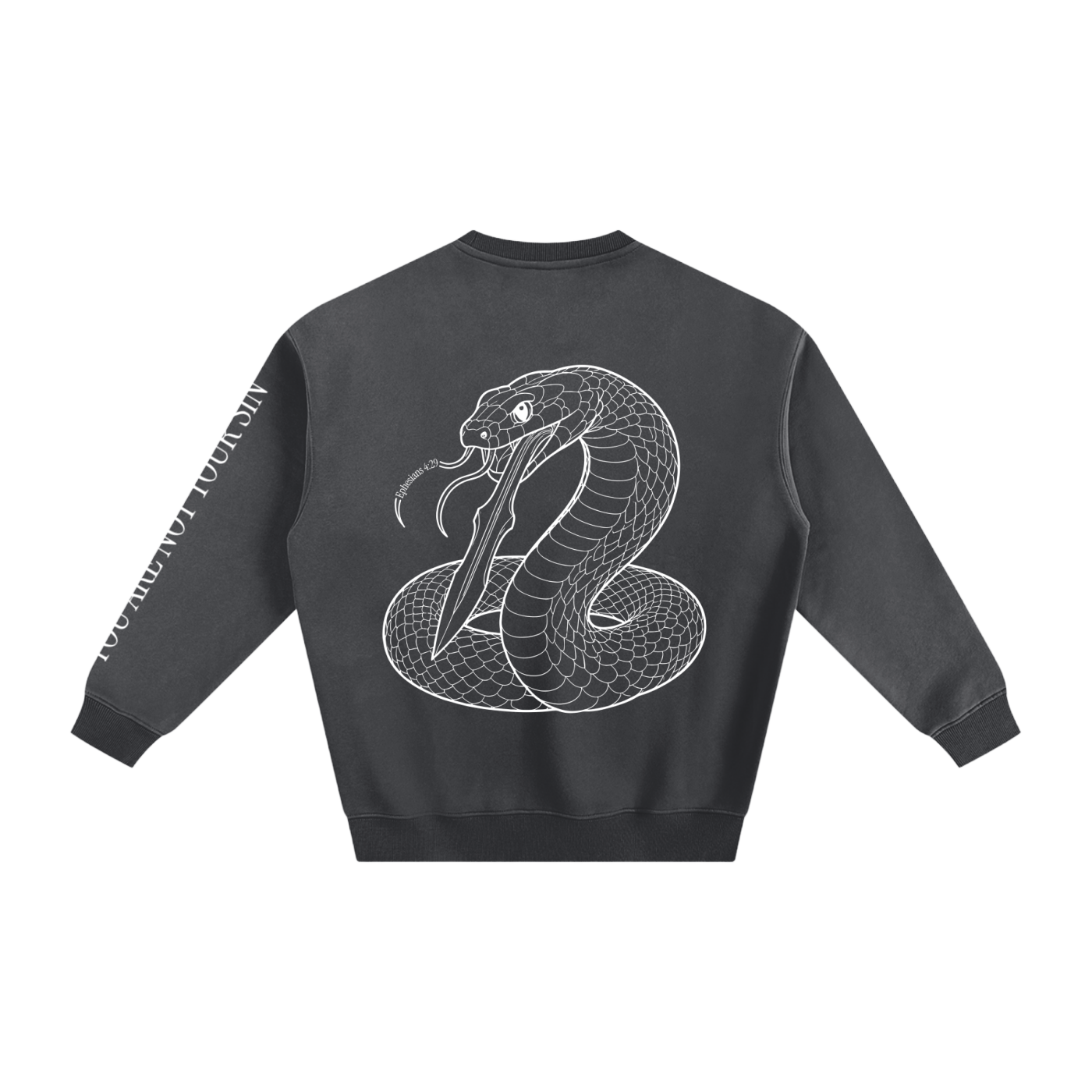 Sins of the Tongue Collection: Fleeced Sweatshirt