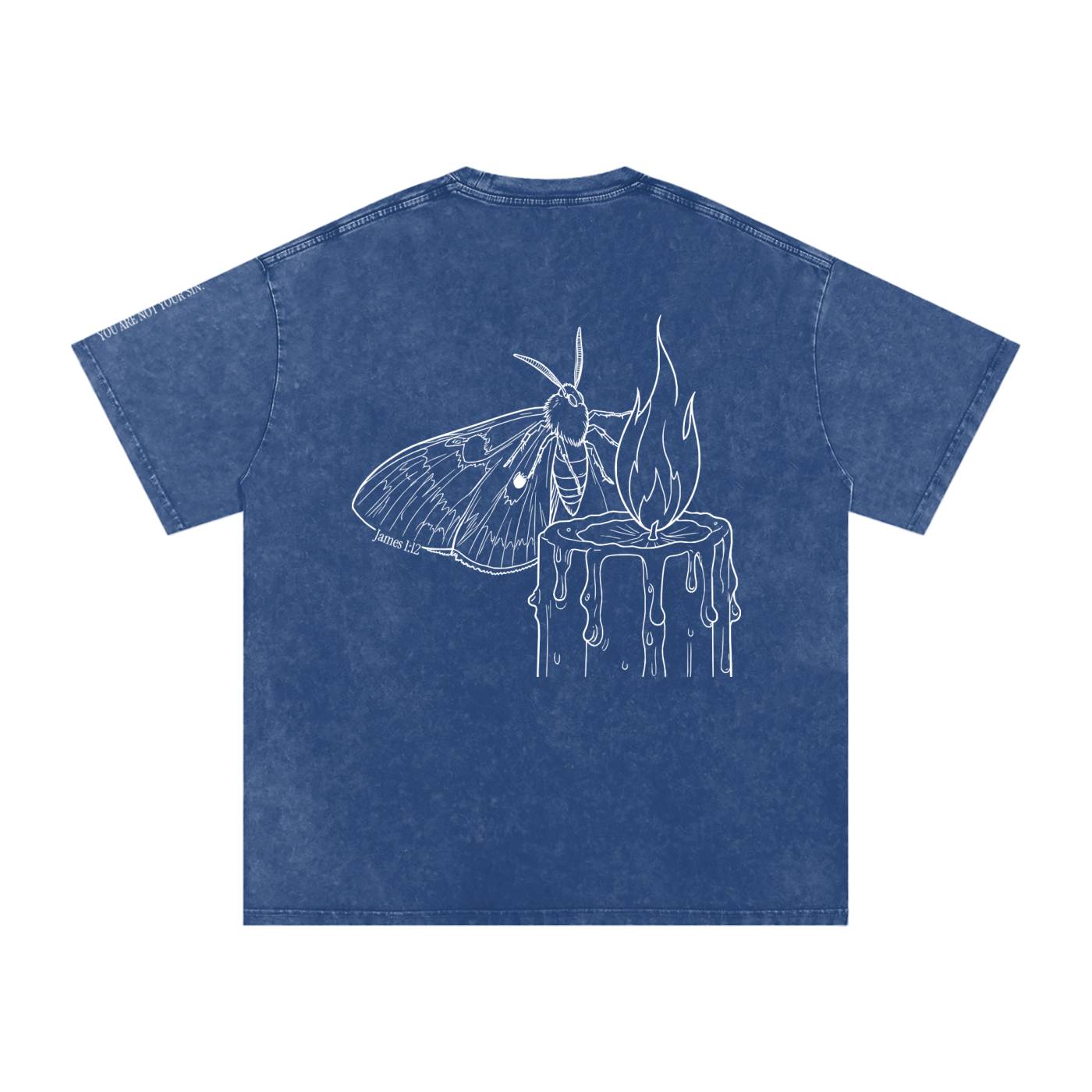 Lust Collection: Snow Washed Oversized Cotton T-Shirt