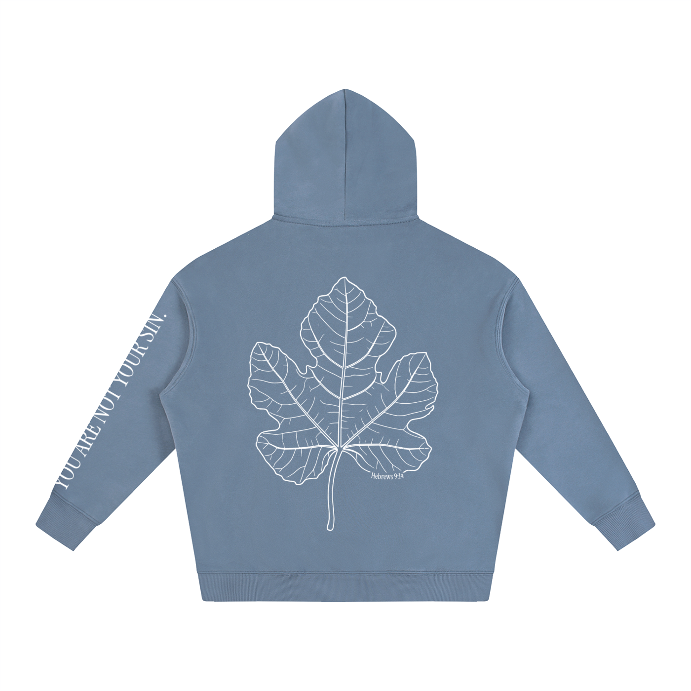 Oversize Fleeced Hoodie: Shame