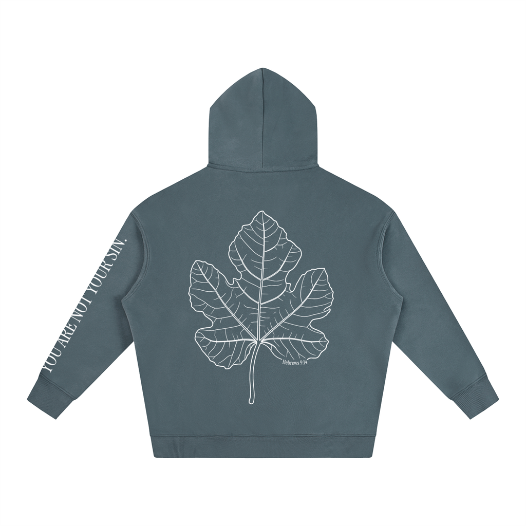 Oversize Fleeced Hoodie: Shame