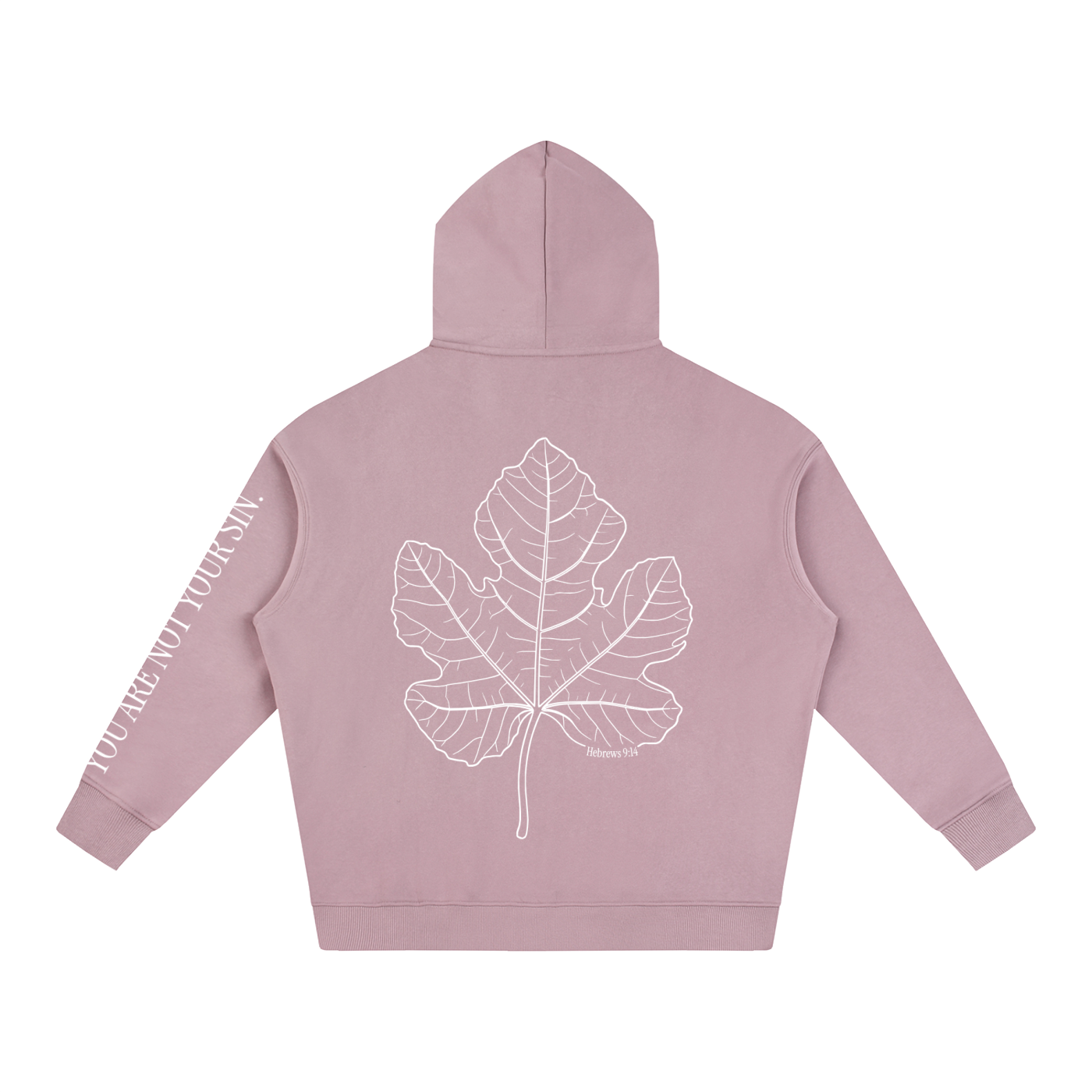 Oversize Fleeced Hoodie: Shame