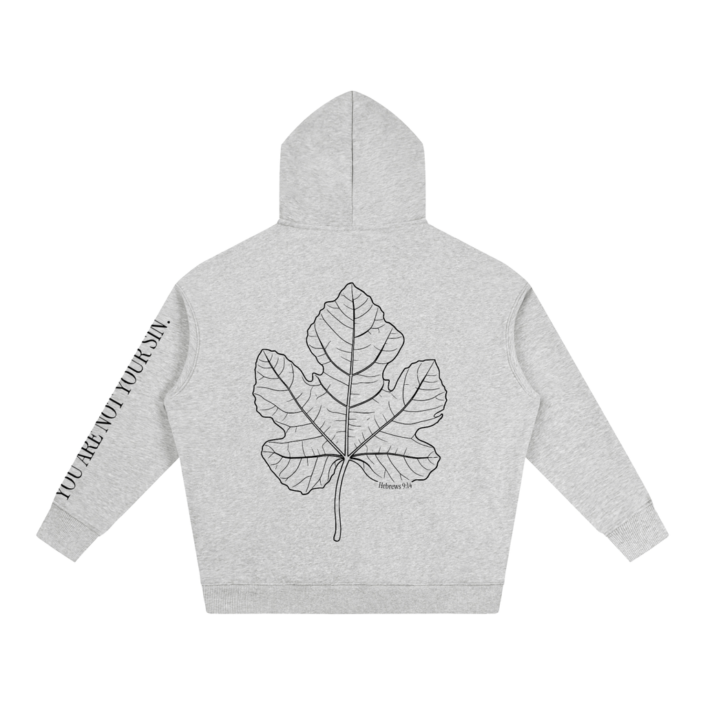Oversize Fleeced Hoodie: Shame