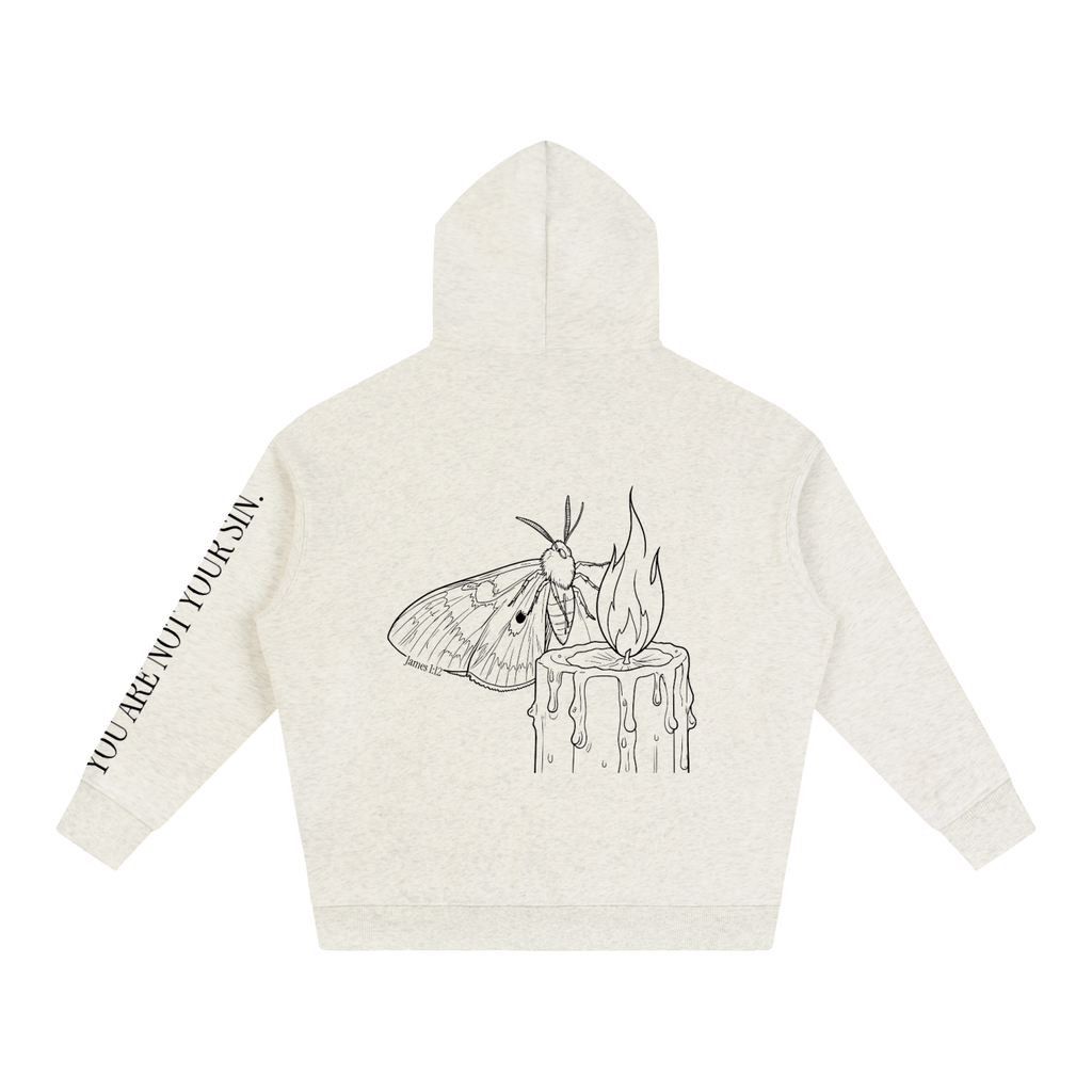 Oversize Fleeced Hoodie: Lust