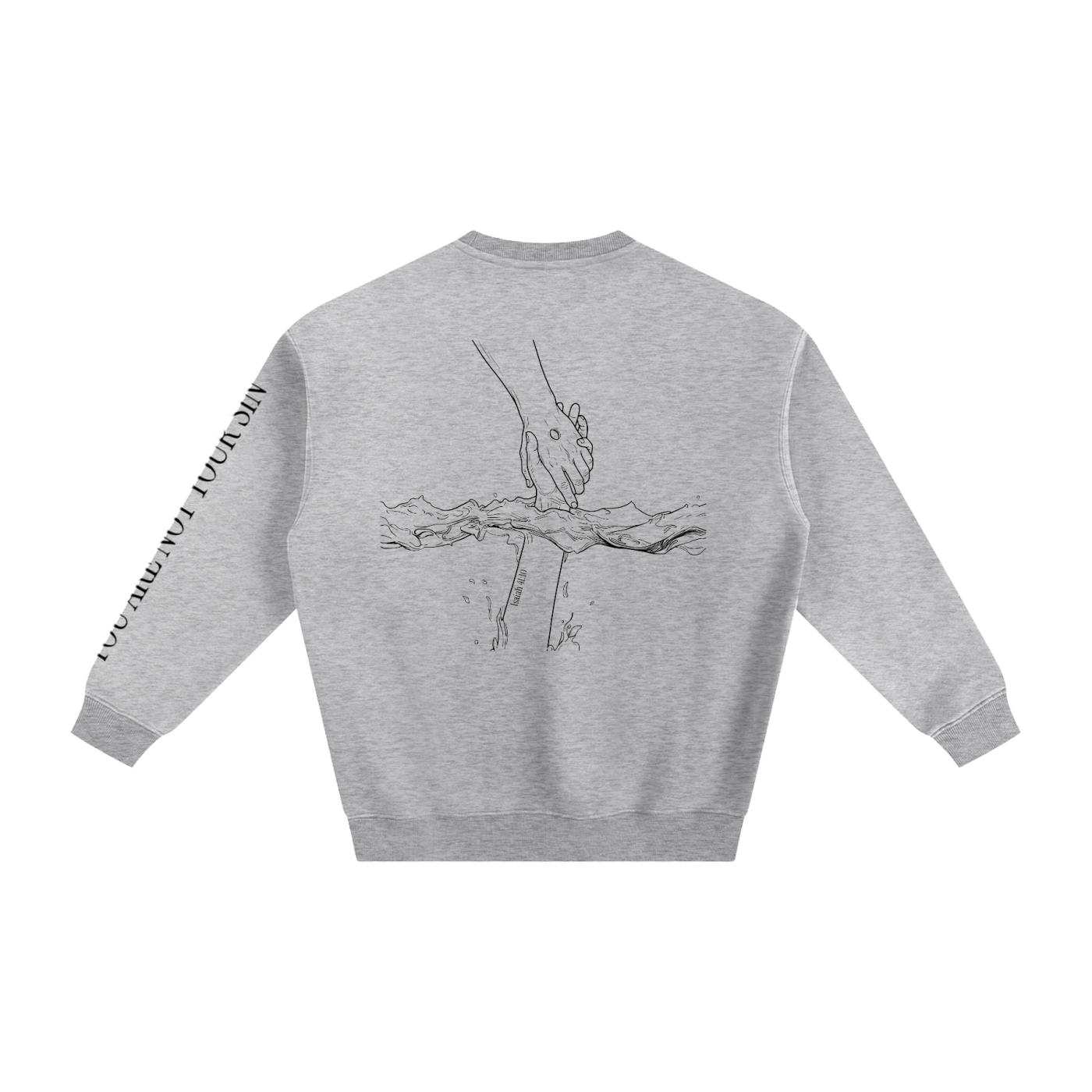 Mental Health/Doubt Collection: Fleeced Sweatshirt