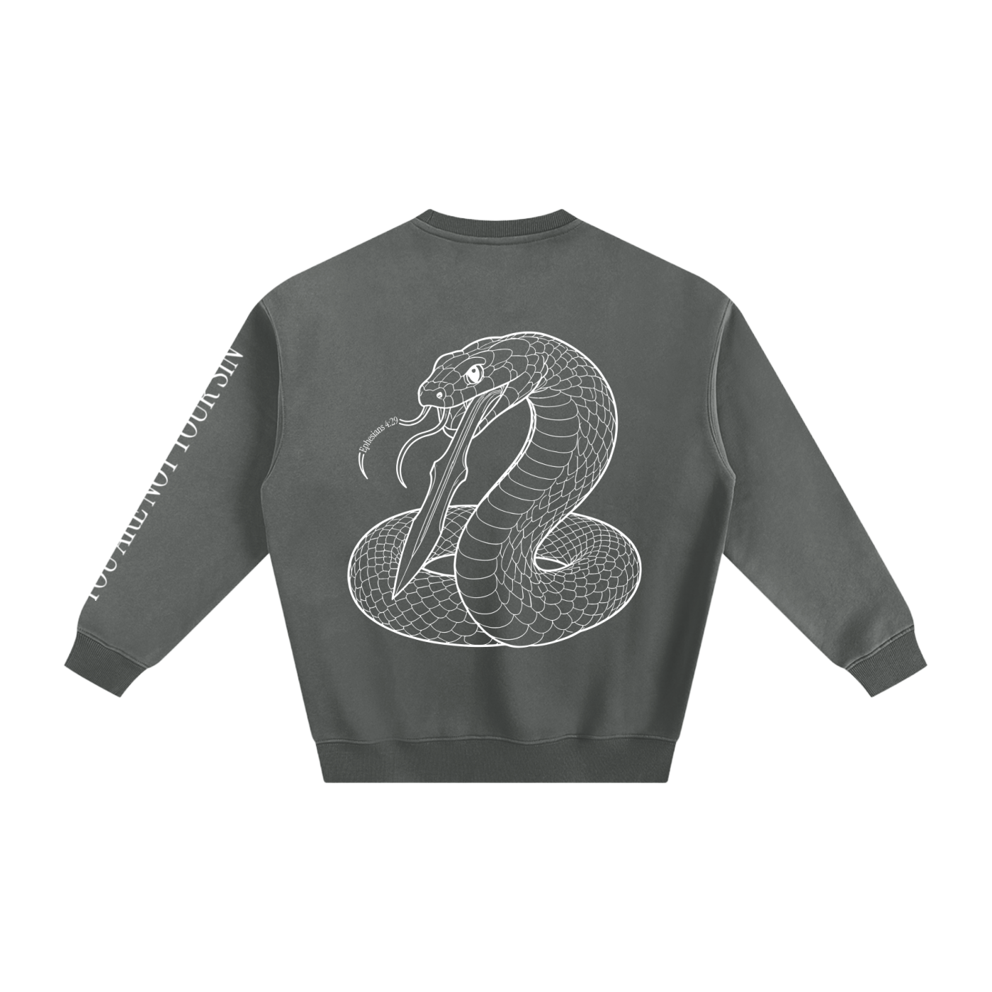 Sins of the Tongue Collection: Fleeced Sweatshirt