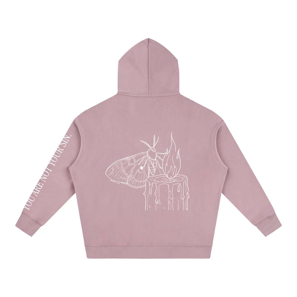 Oversize Fleeced Hoodie: Lust