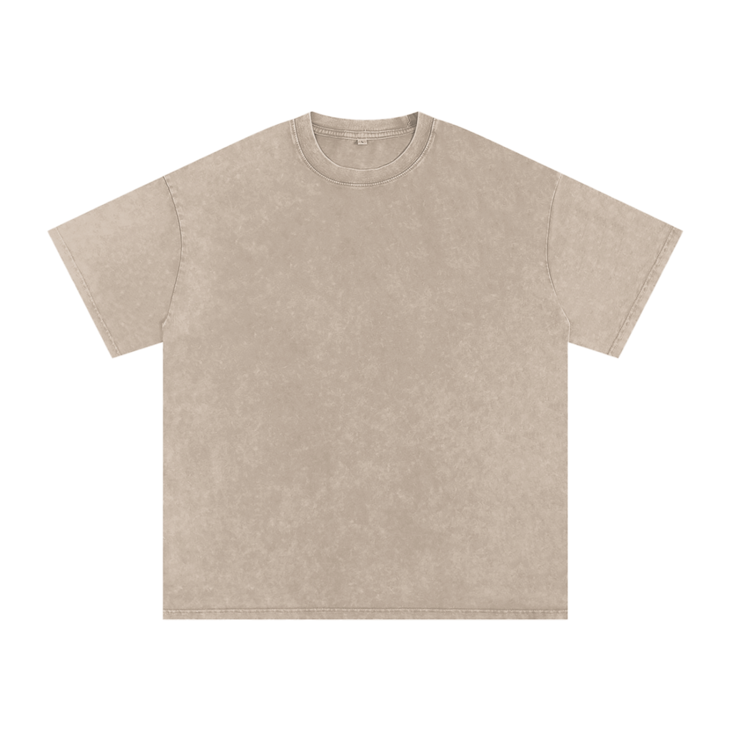 Snow Washed Oversized Cotton T-Shirt: YOU ARE NOT YOUR SIN
