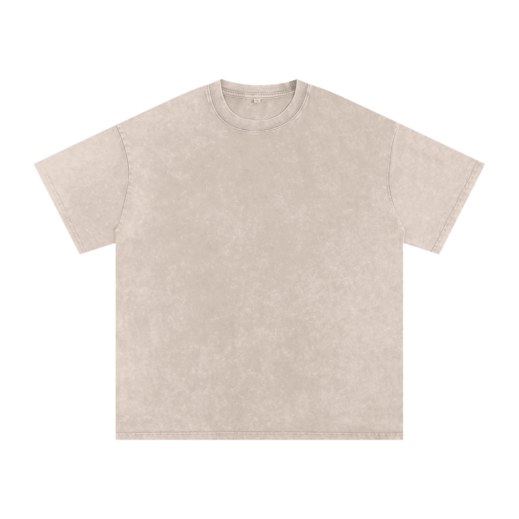 Snow Washed Oversized Cotton T-Shirt: YOU ARE NOT YOUR SIN