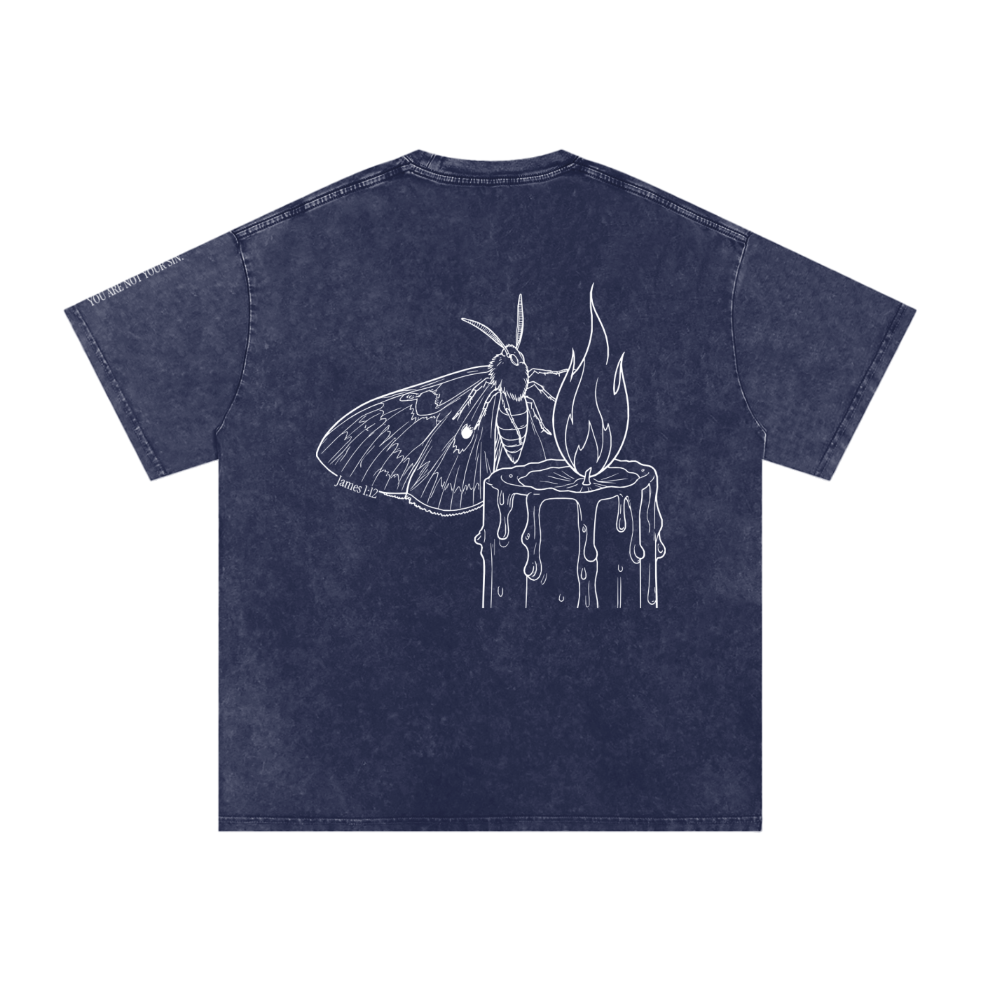 Lust Collection: Snow Washed Oversized Cotton T-Shirt