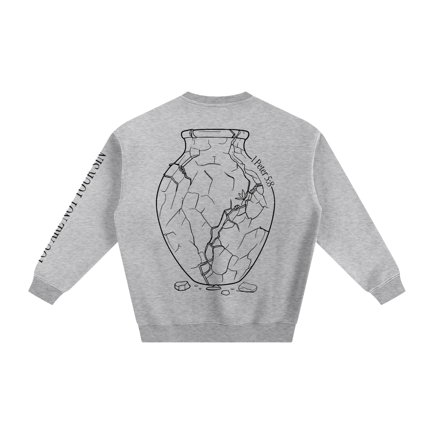 Sobriety Collection: Fleeced Sweatshirt