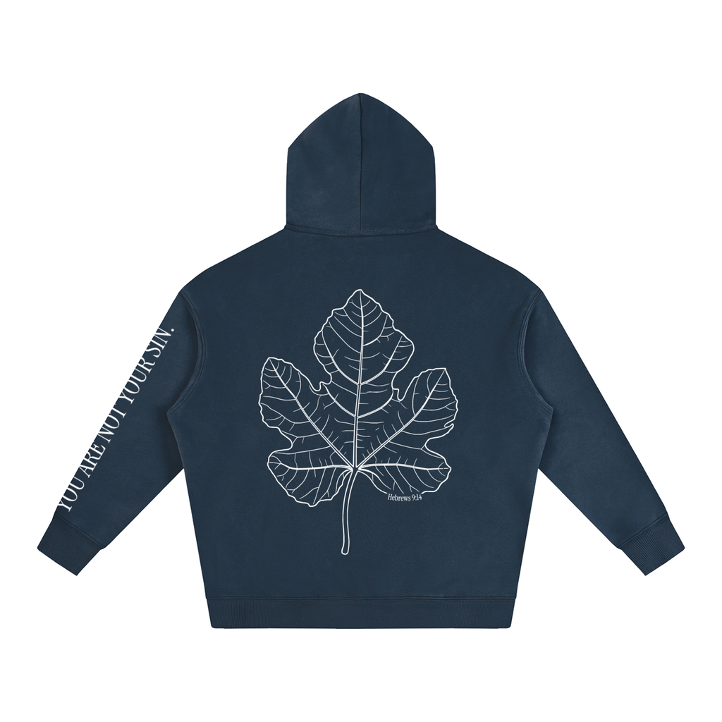 Oversize Fleeced Hoodie: Shame