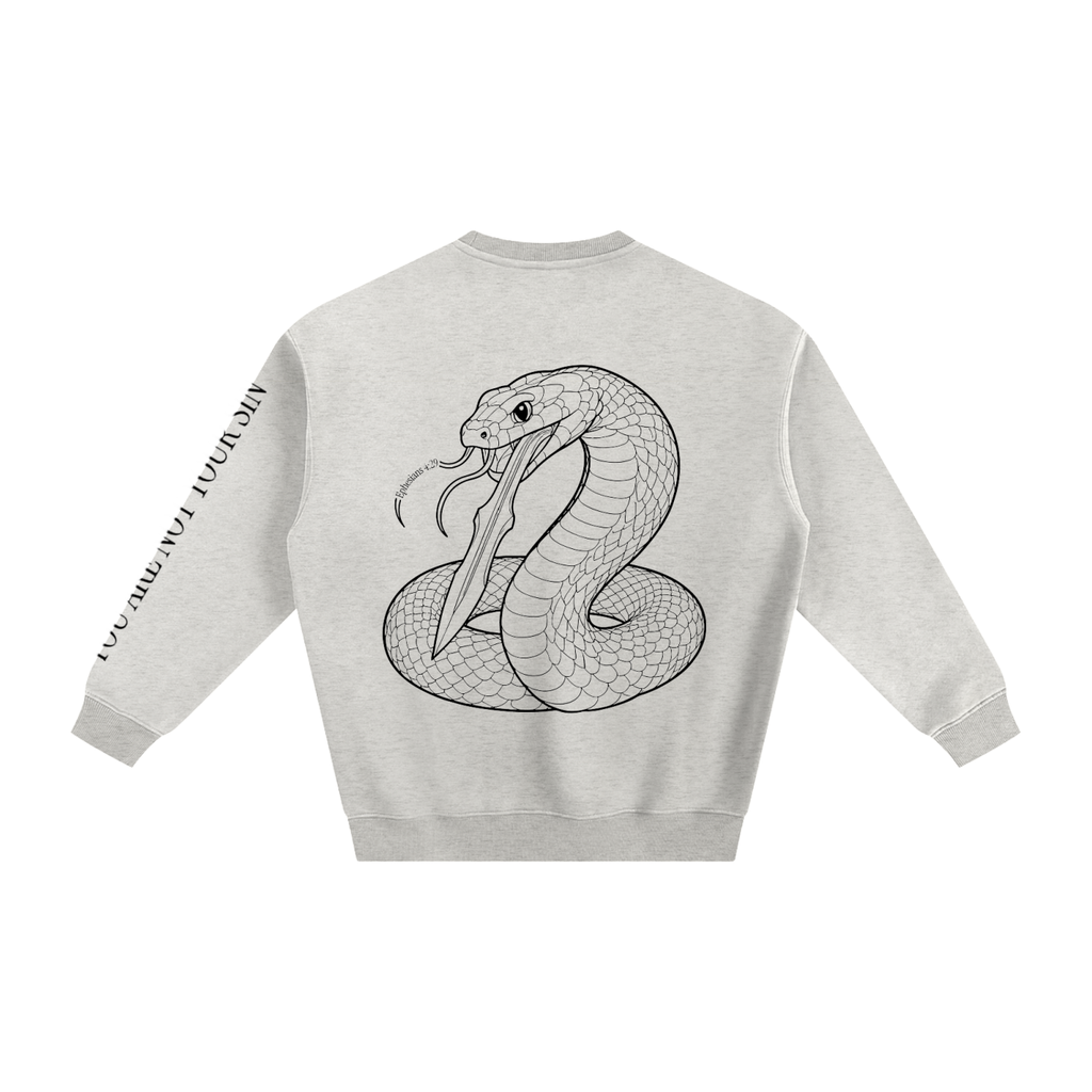 Sins of the Tongue Collection: Fleeced Sweatshirt