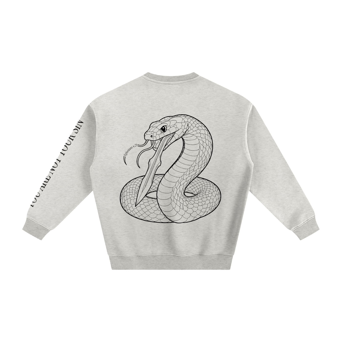 Sins of the Tongue Collection: Fleeced Sweatshirt