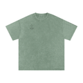 Snow Washed Oversized Cotton T-Shirt: Shame
