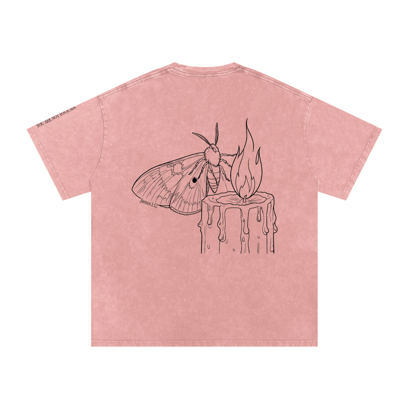 Lust Collection: Snow Washed Oversized Cotton T-Shirt