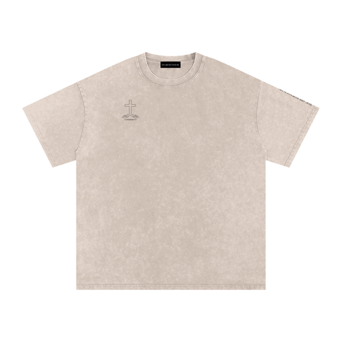 Lust Collection: Snow Washed Oversized Cotton T-Shirt