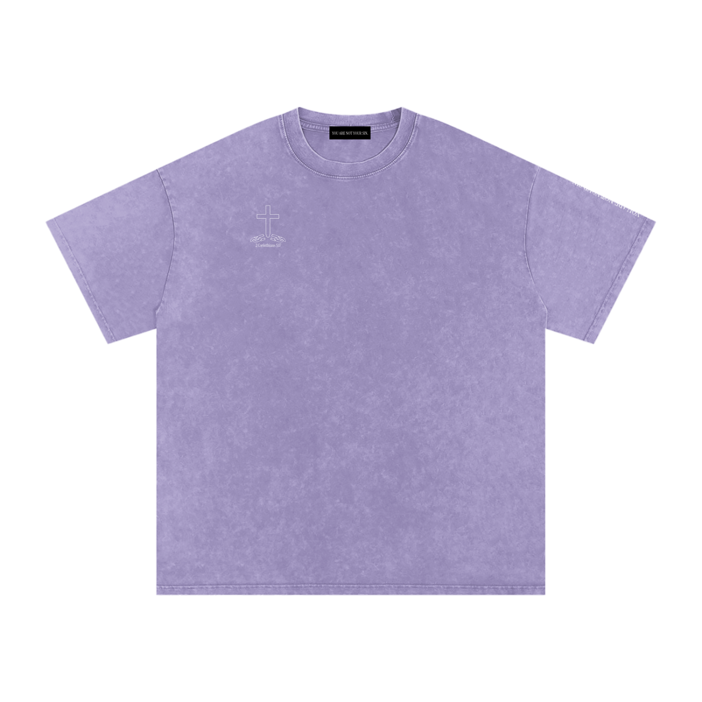 Shame Collection: Snow Washed Oversized Cotton T-Shirt