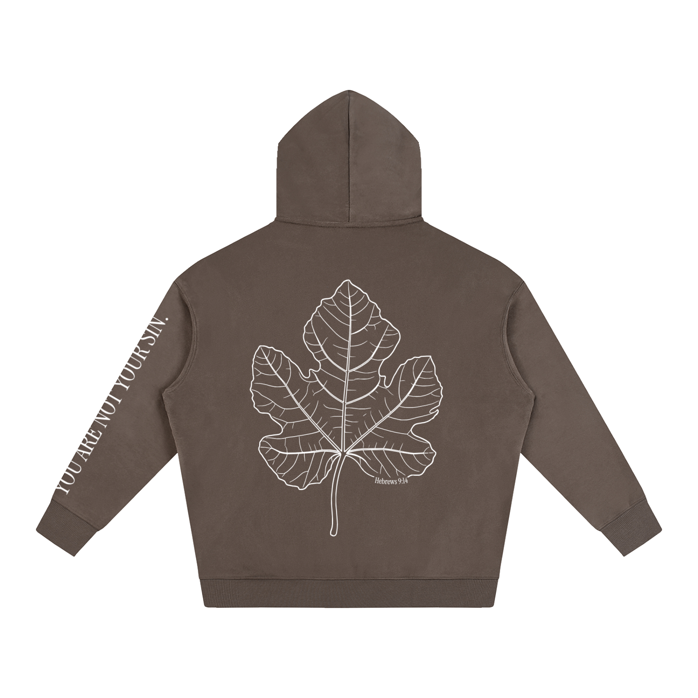 Oversize Fleeced Hoodie: Shame