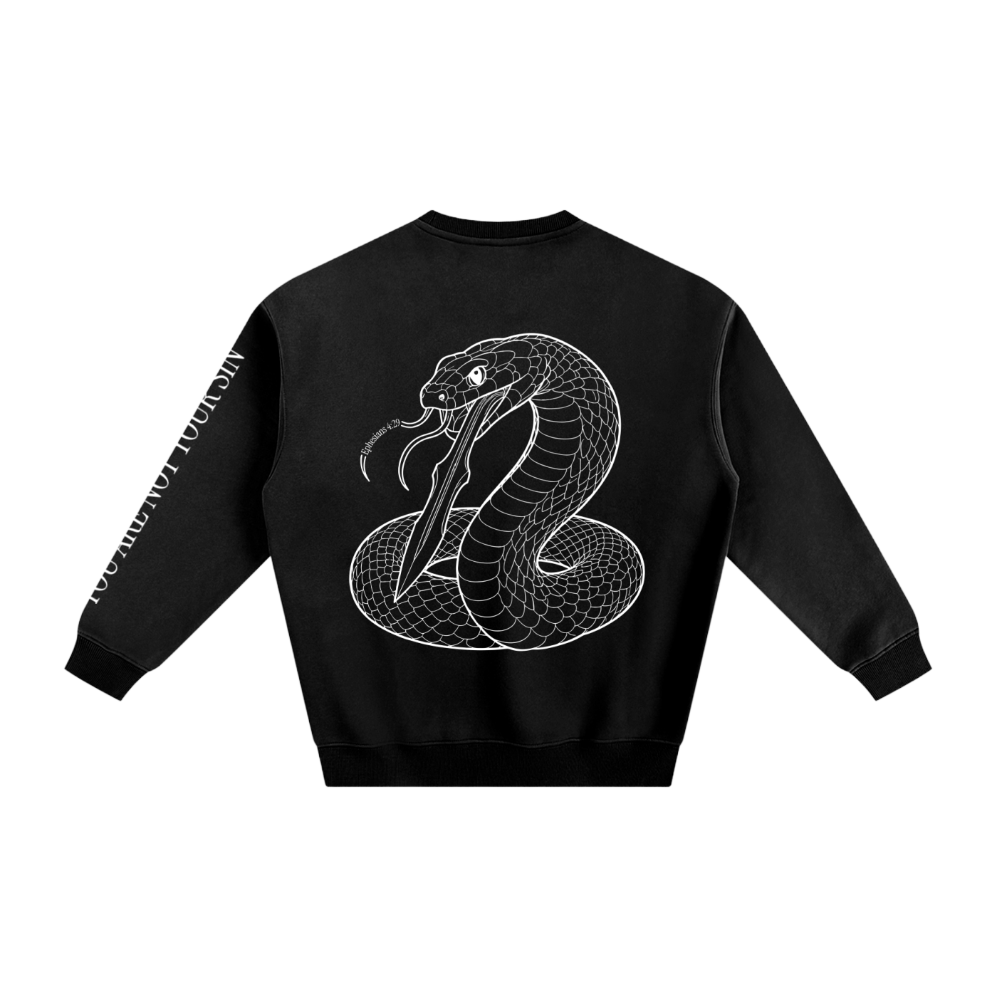Sins of the Tongue Collection: Fleeced Sweatshirt