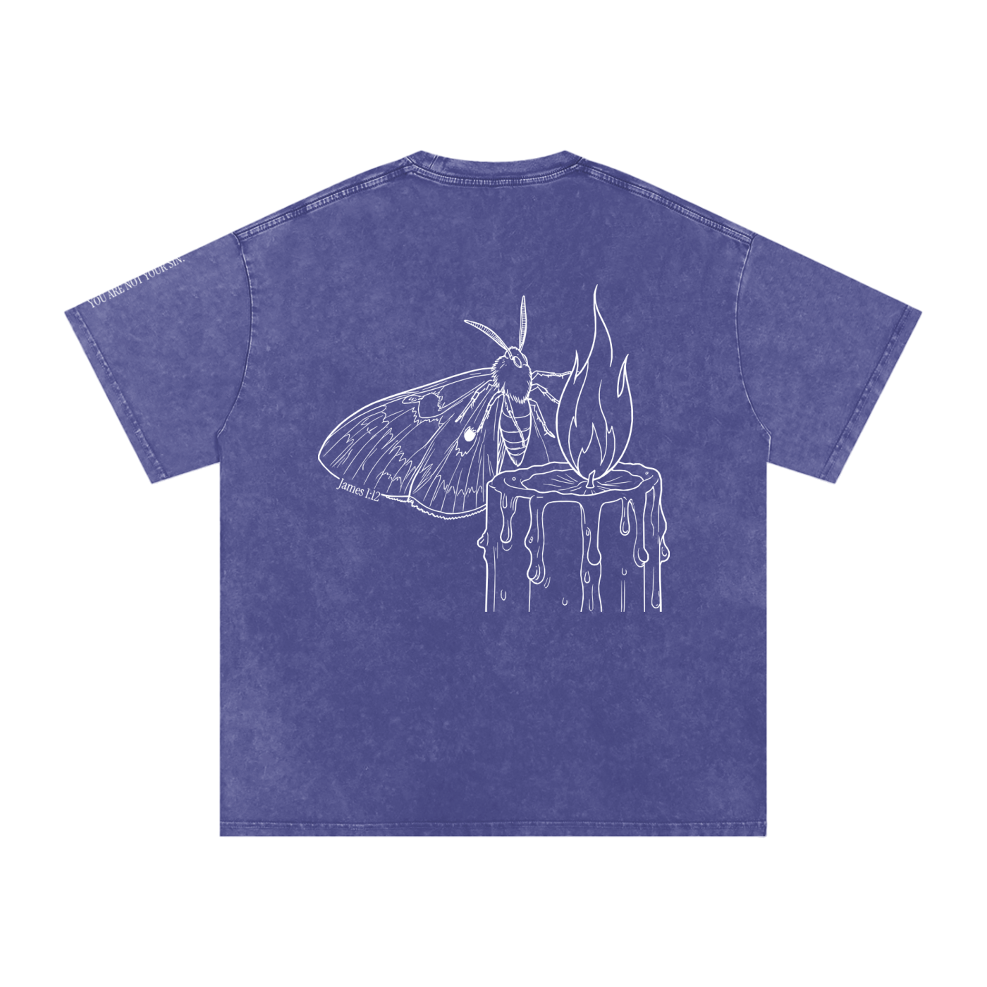 Lust Collection: Snow Washed Oversized Cotton T-Shirt