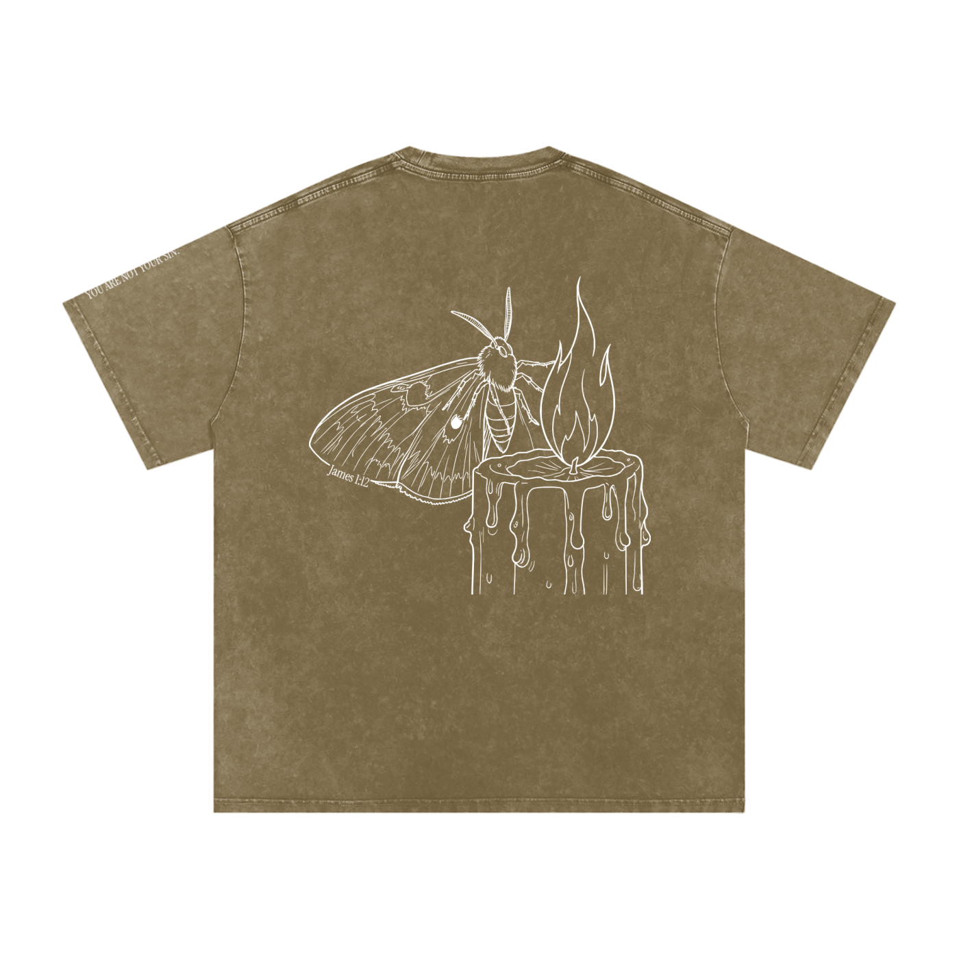 Lust Collection: Snow Washed Oversized Cotton T-Shirt