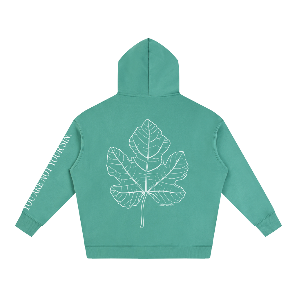 Oversize Fleeced Hoodie: Shame