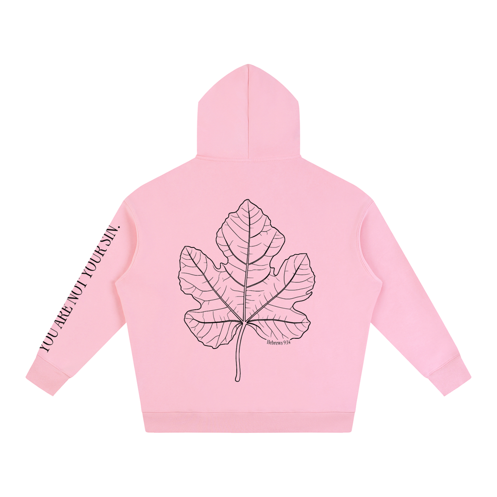 Oversize Fleeced Hoodie: Shame