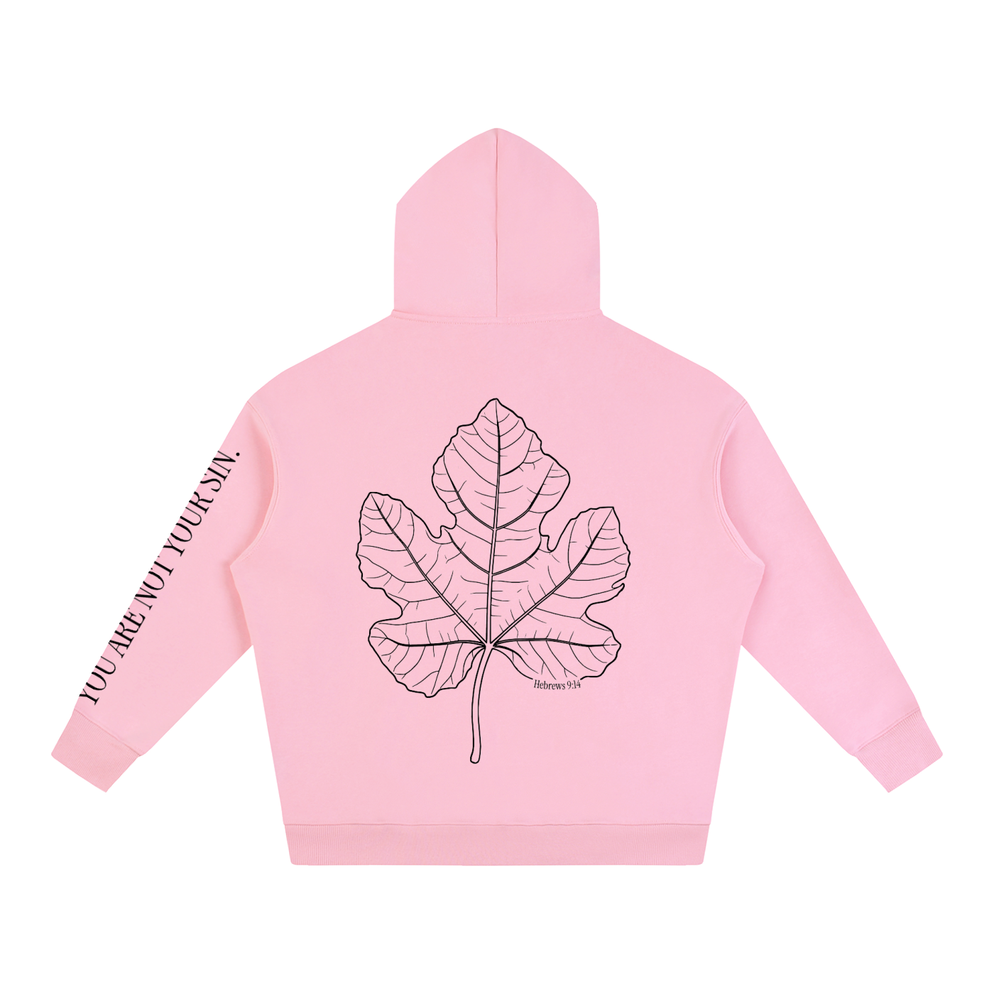 Oversize Fleeced Hoodie: Shame