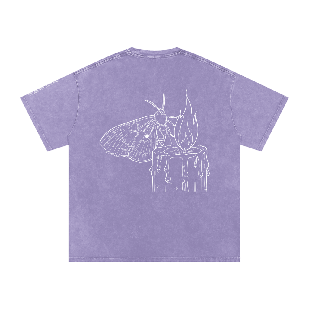 Lust Collection: Snow Washed Oversized Cotton T-Shirt