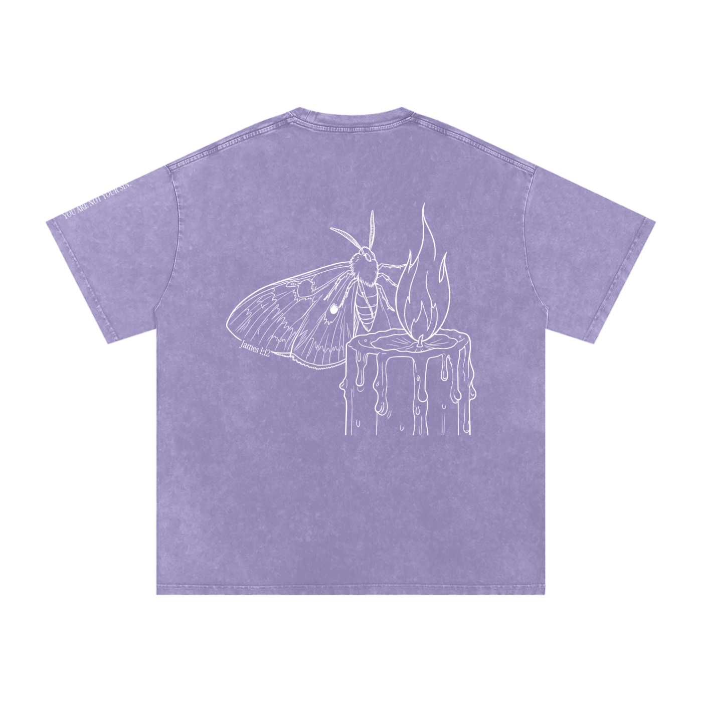 Lust Collection: Snow Washed Oversized Cotton T-Shirt