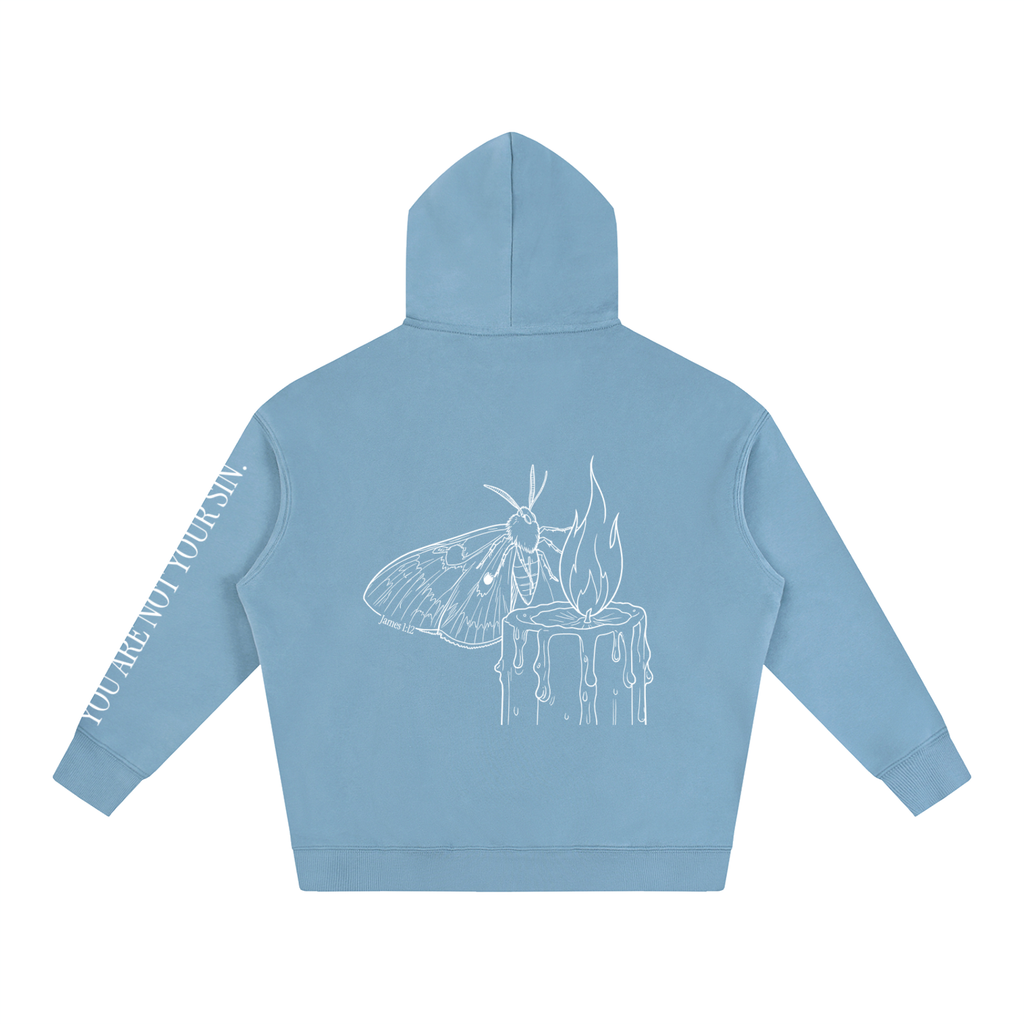 Oversize Fleeced Hoodie: Lust