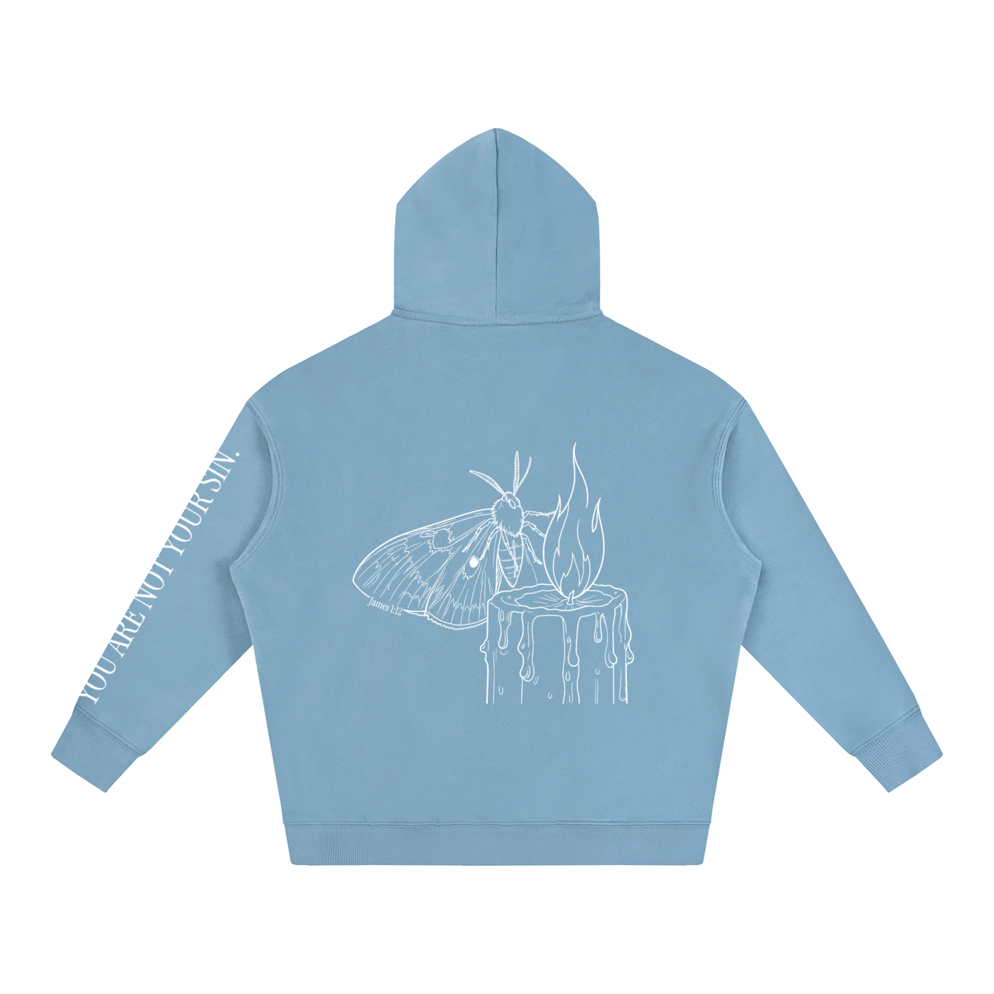 Oversize Fleeced Hoodie: Lust