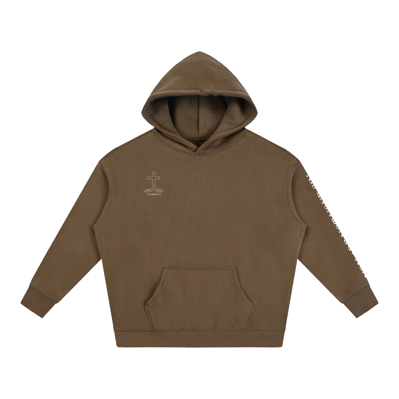 Oversize Fleeced Hoodie: Sobriety
