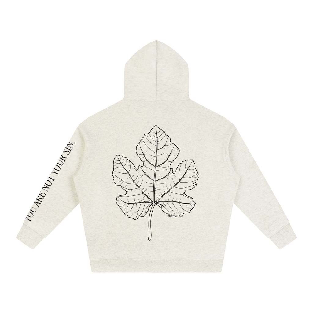 Oversize Fleeced Hoodie: Shame