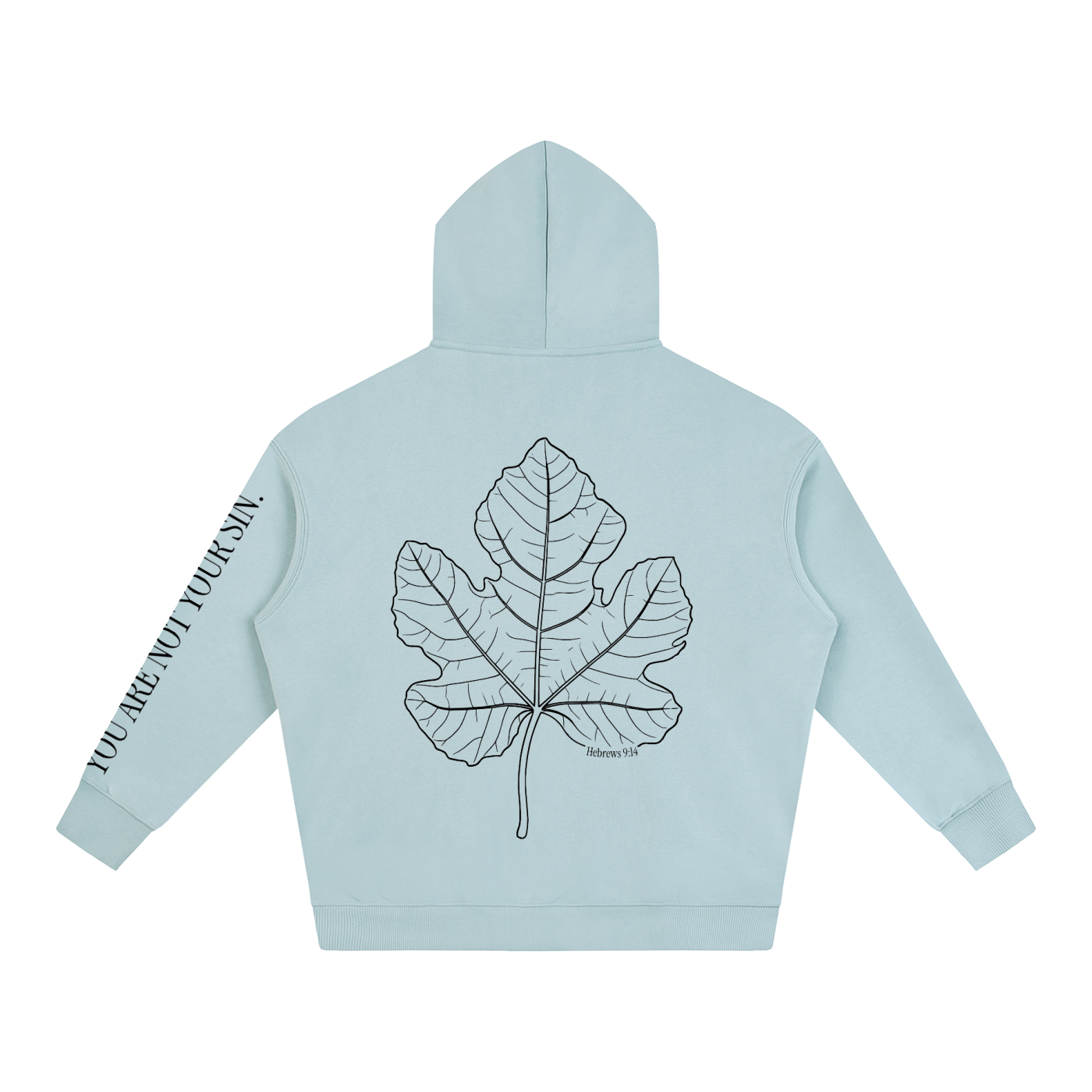 Oversize Fleeced Hoodie: Shame