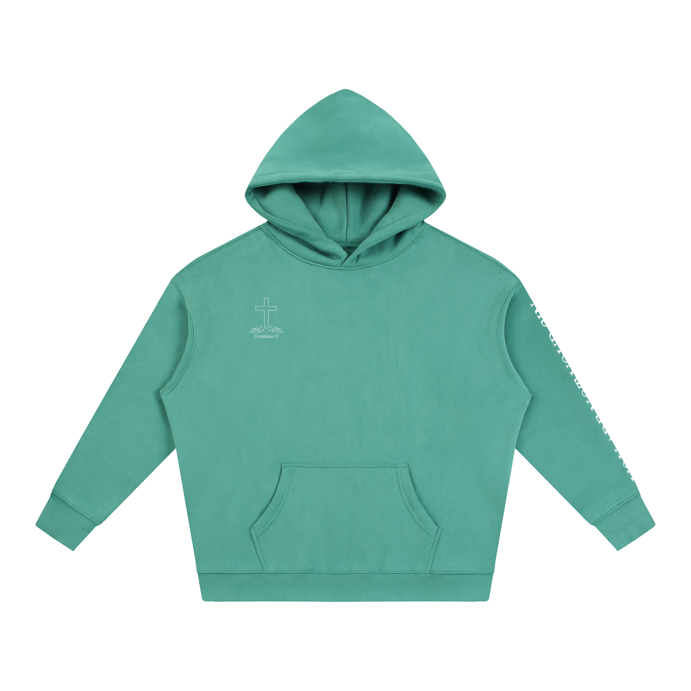 Oversize Fleeced Hoodie: Sins of the Tongue