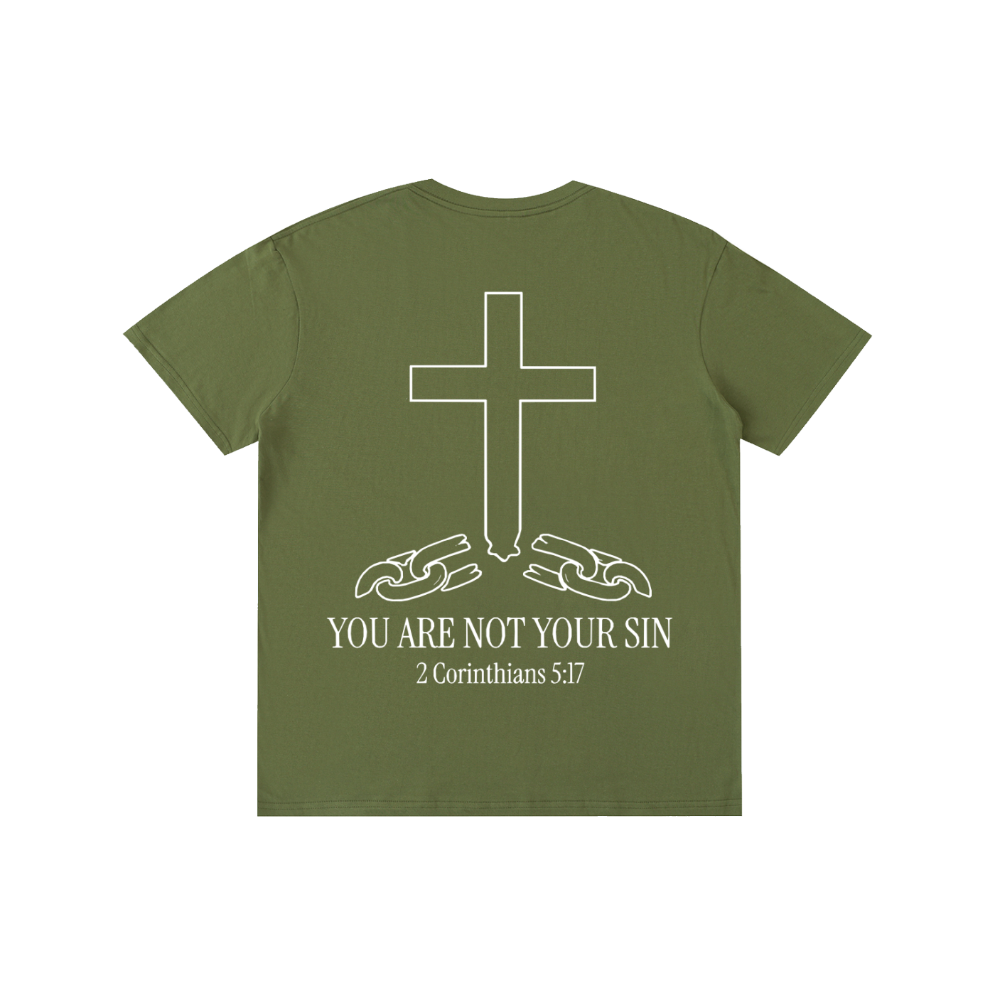 Pure Cotton T-Shirt: YOU ARE NOT YOUR SIN