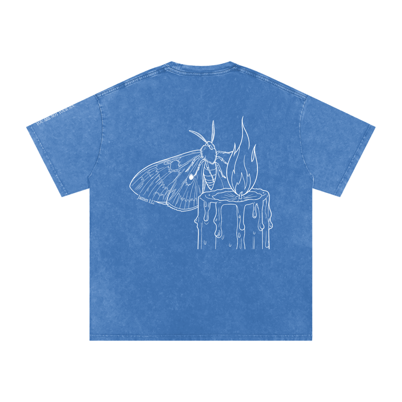 Lust Collection: Snow Washed Oversized Cotton T-Shirt