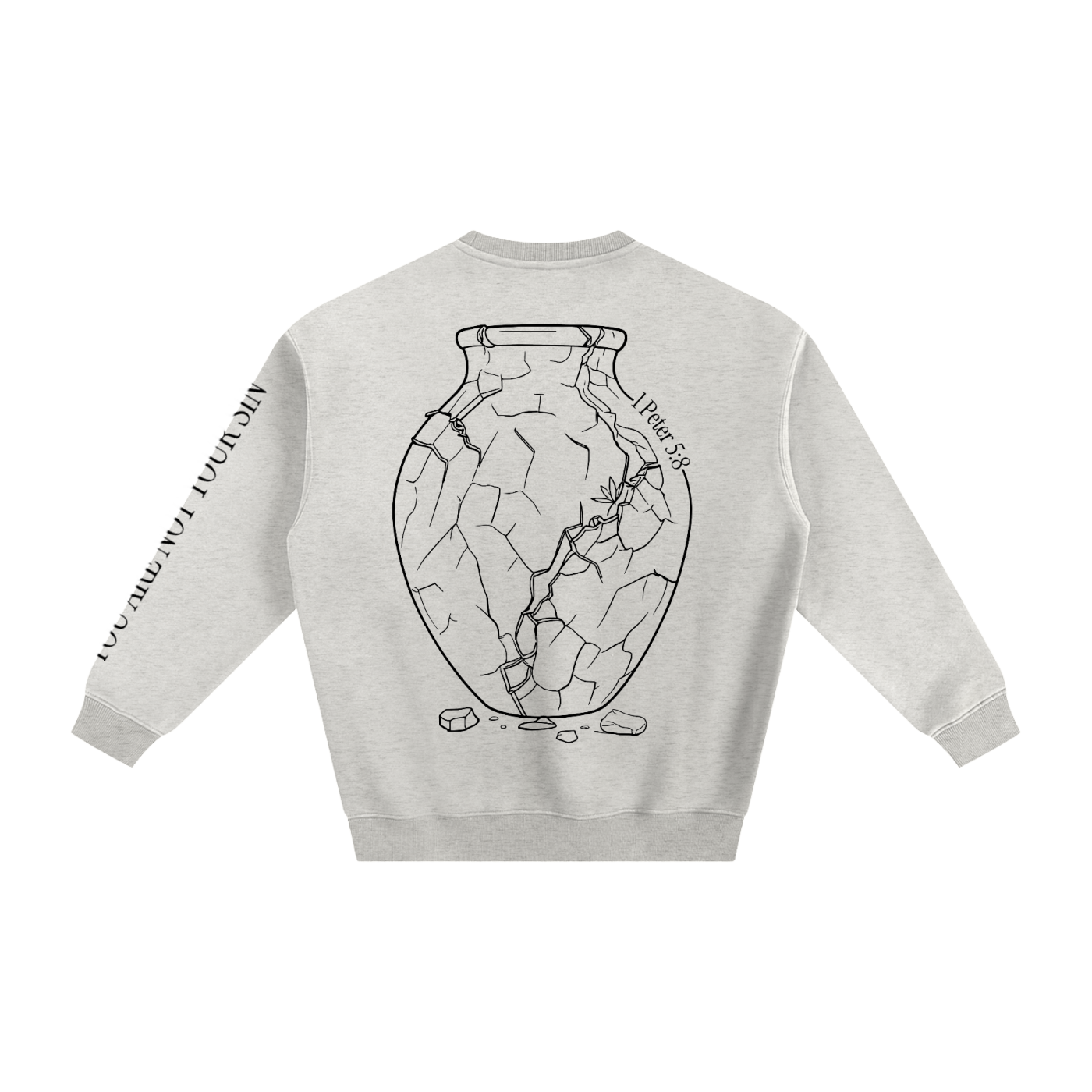Sobriety Collection: Fleeced Sweatshirt