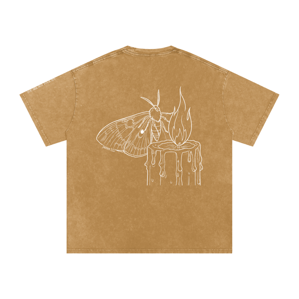 Lust Collection: Snow Washed Oversized Cotton T-Shirt
