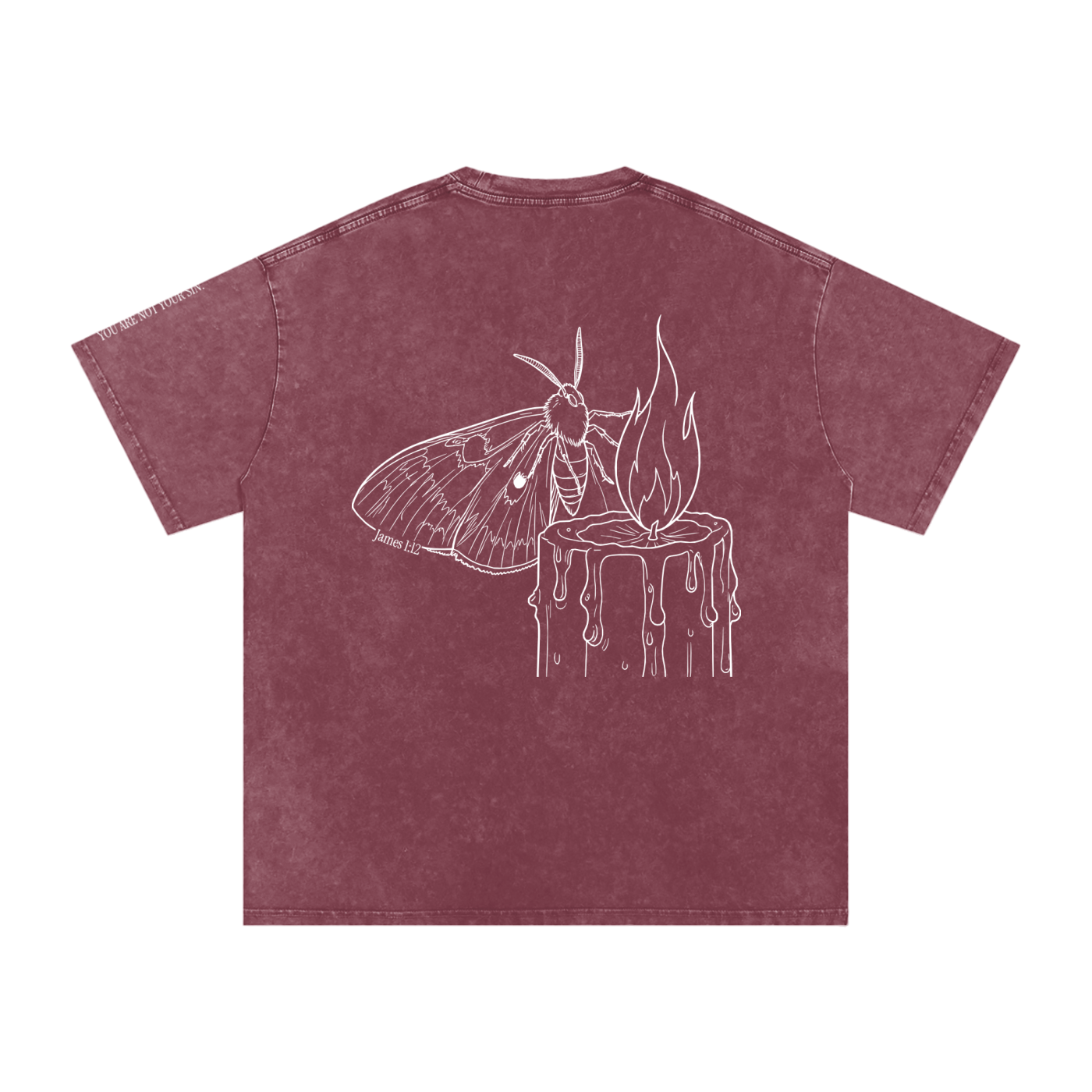 Lust Collection: Snow Washed Oversized Cotton T-Shirt
