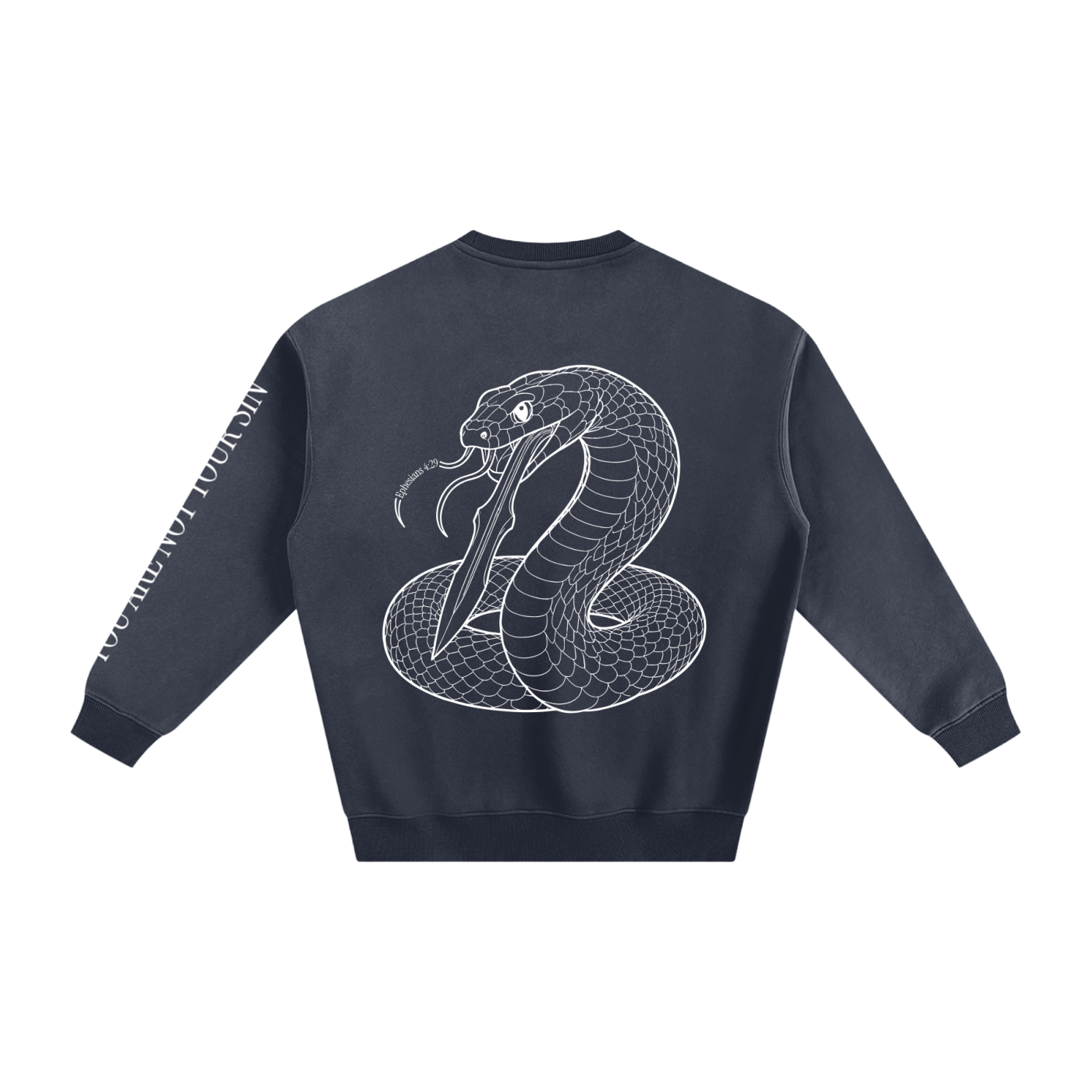 Sins of the Tongue Collection: Fleeced Sweatshirt