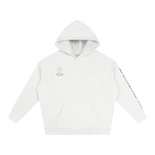 Oversize Fleeced Hoodie: Shame
