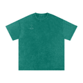Snow Washed Oversized Cotton T-Shirt: Mental Health/Doubt