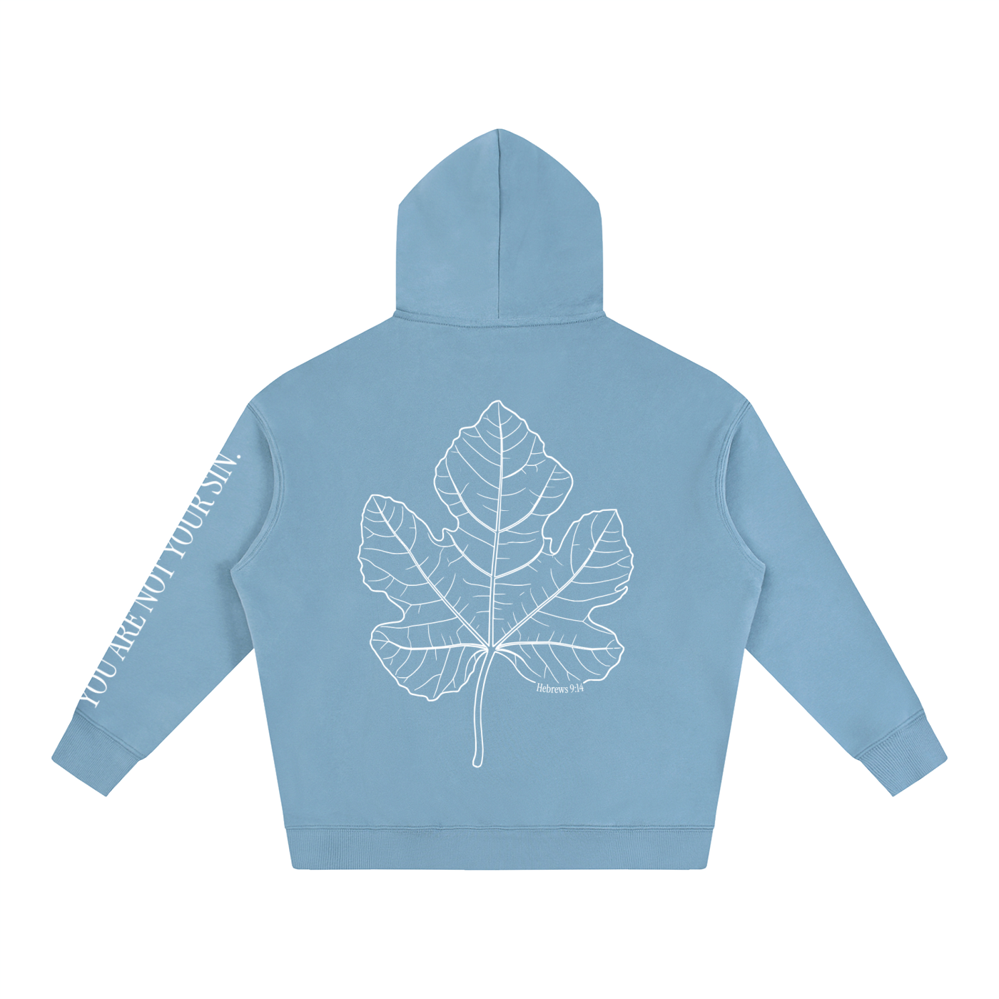 Oversize Fleeced Hoodie: Shame