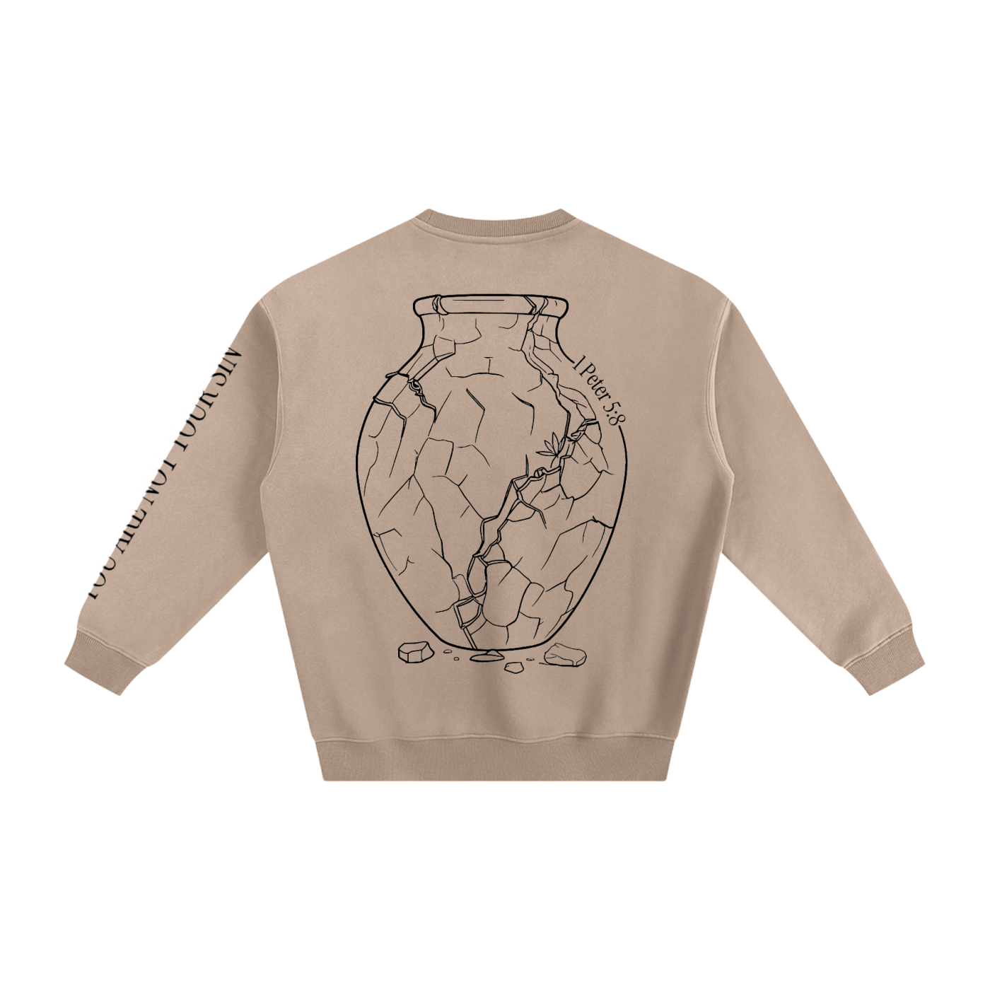 Sobriety Collection: Fleeced Sweatshirt
