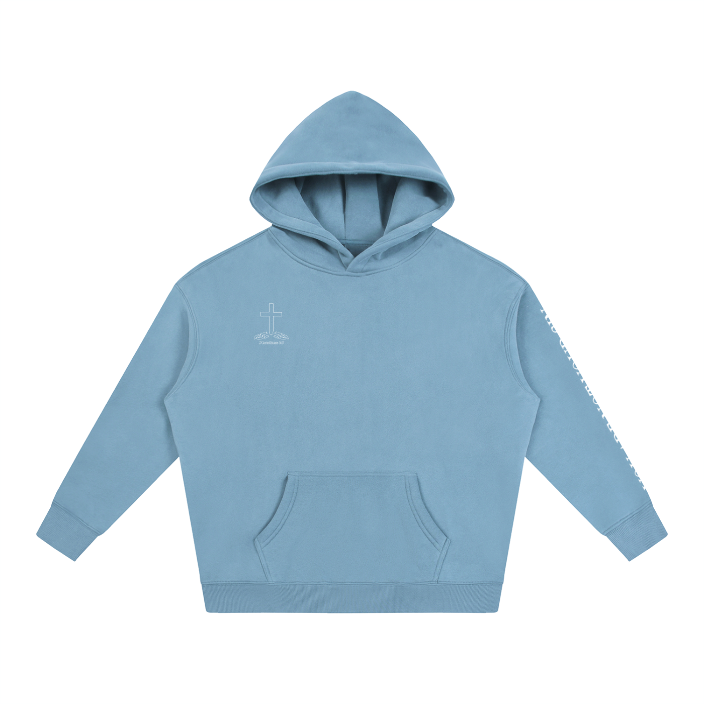 Oversize Fleeced Hoodie: Shame