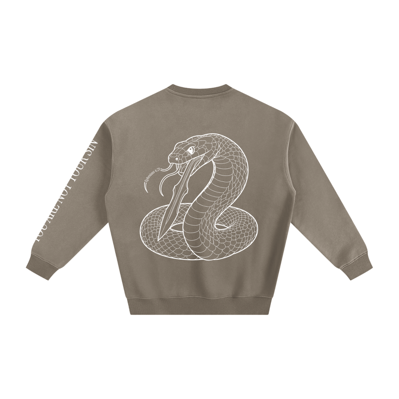 Sins of the Tongue Collection: Fleeced Sweatshirt
