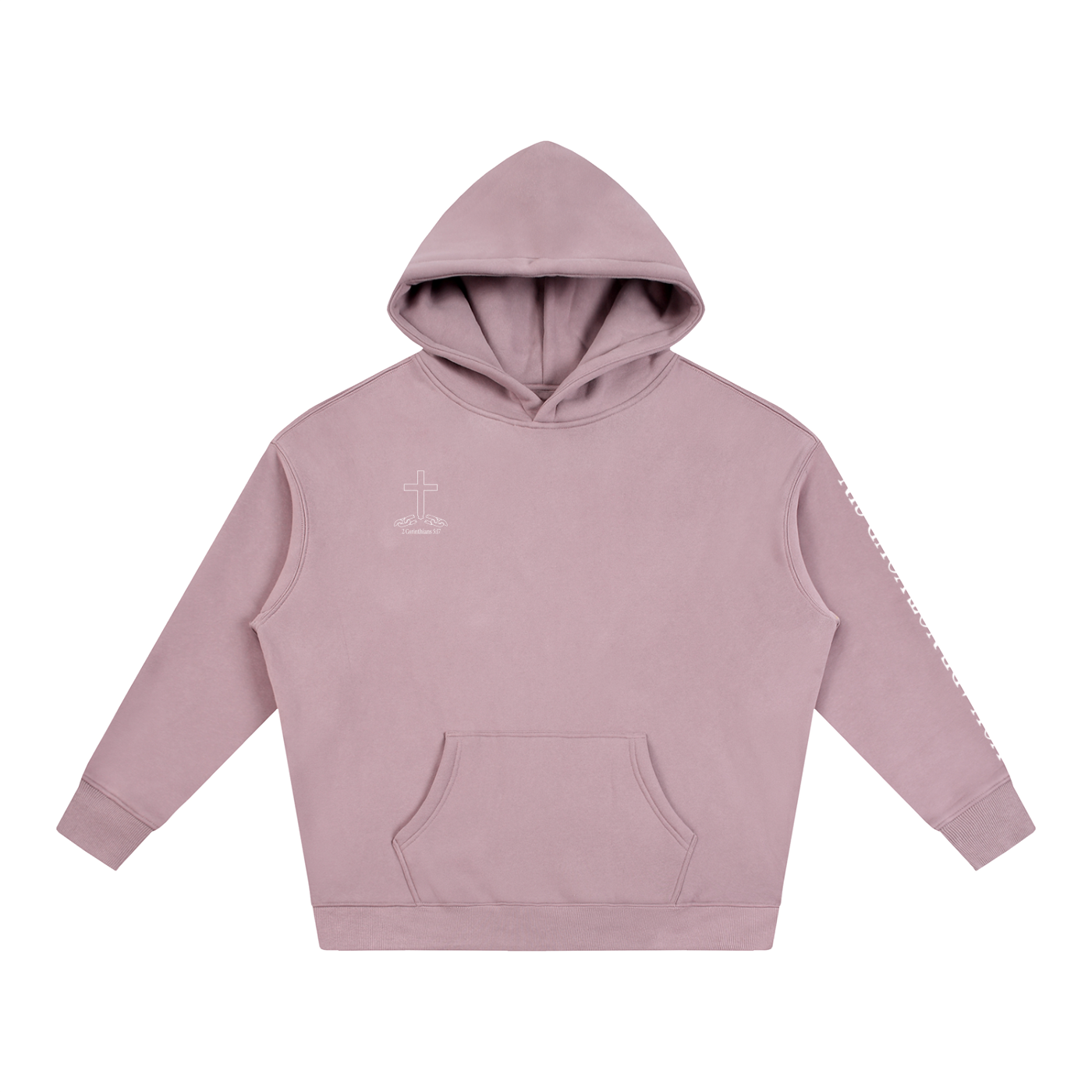 Oversize Fleeced Hoodie: Shame